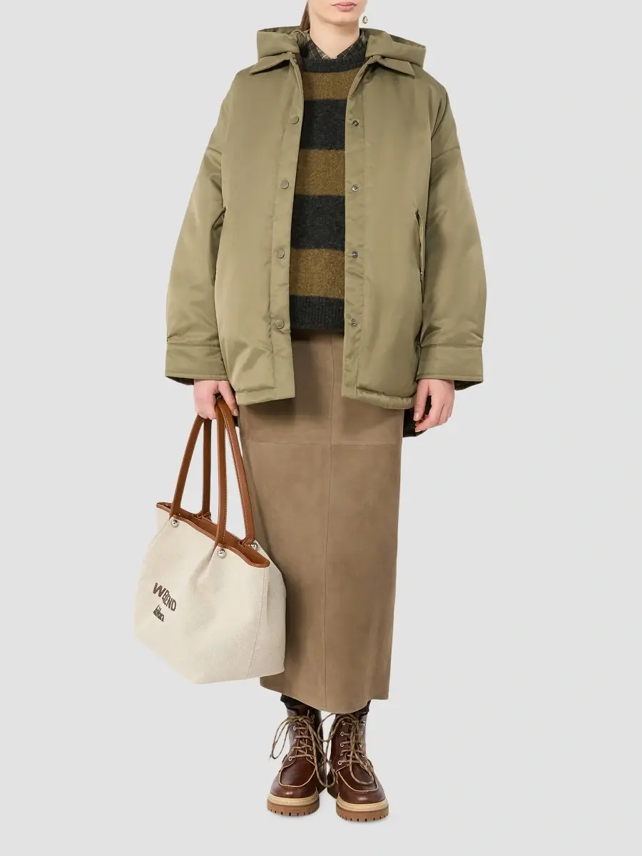 Weekend Max Mara Women's Suede Skirt | Thumbnail 2 Weekend Max Mara Women's Suede Skirt | Thumbnail 2