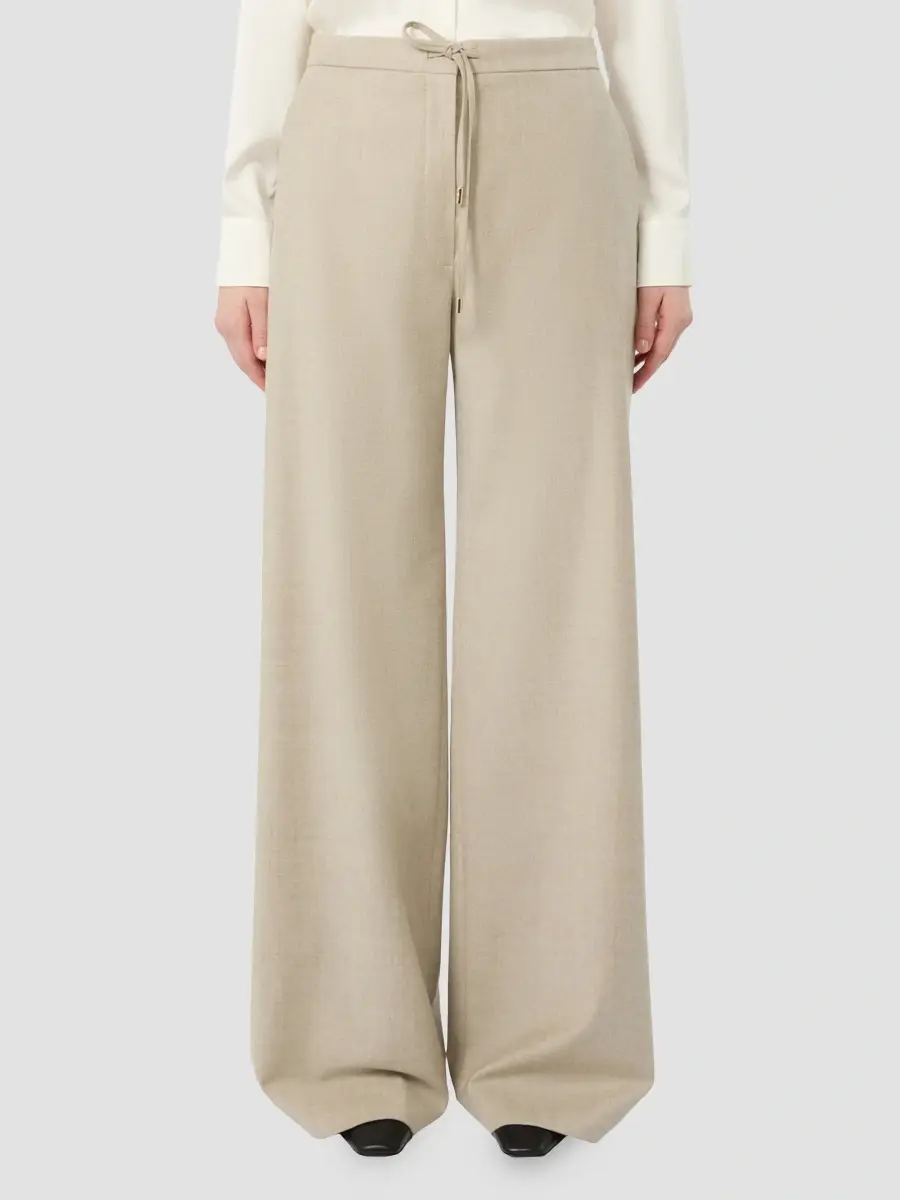 Max Mara Women's Wool Flannel Joggers | Thumbnail 3