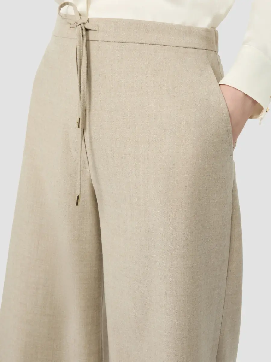 Max Mara Women's Wool Flannel Joggers | Thumbnail 5