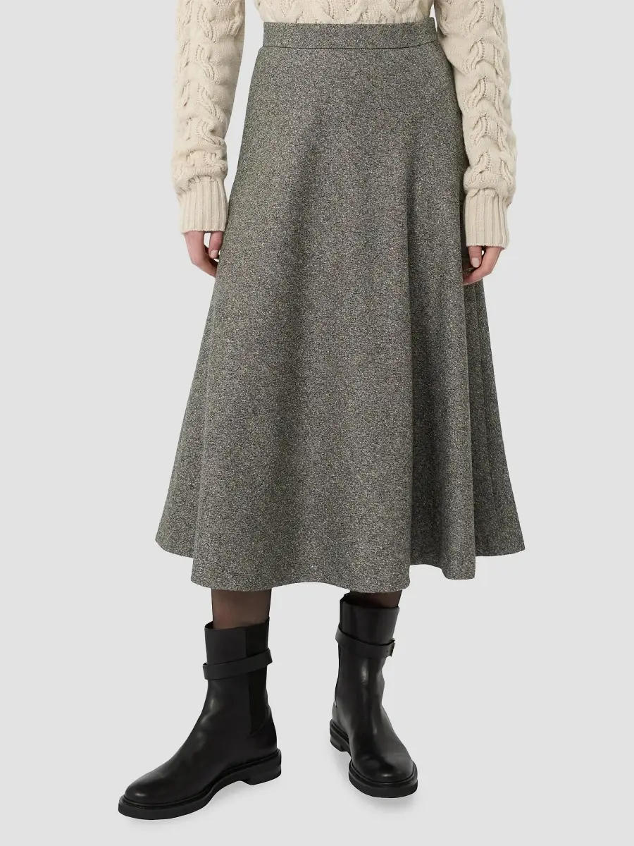 Max Mara Women's Wool Blend Skirt | Thumbnail 3 Max Mara Women's Wool Blend Skirt | Thumbnail 3