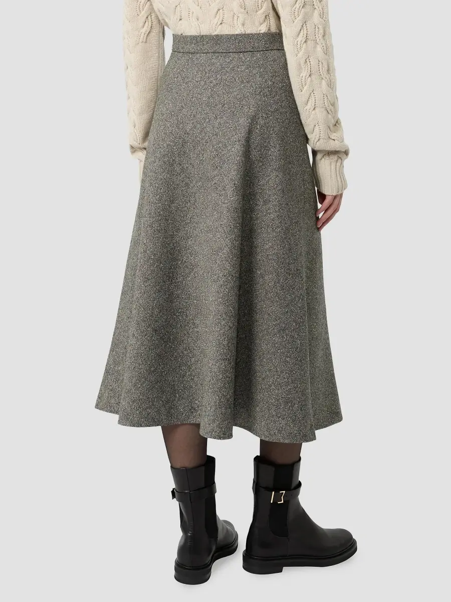 Max Mara Women's Wool Blend Skirt | Thumbnail 4 Max Mara Women's Wool Blend Skirt | Thumbnail 4