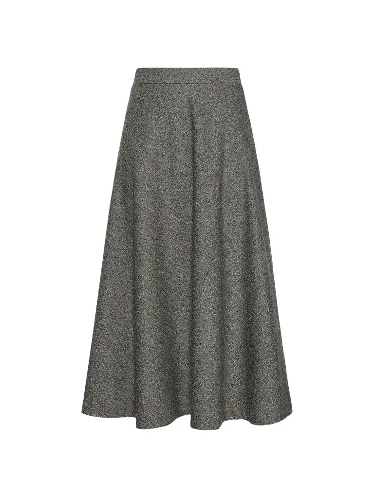 Women's Wool Blend Skirt