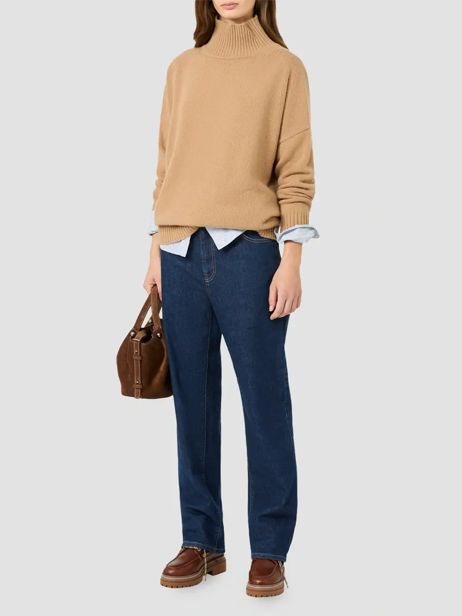 Weekend Max Mara Women's Wool Knit Turtleneck Jumper | Thumbnail 2 Weekend Max Mara Women's Wool Knit Turtleneck Jumper | Thumbnail 2