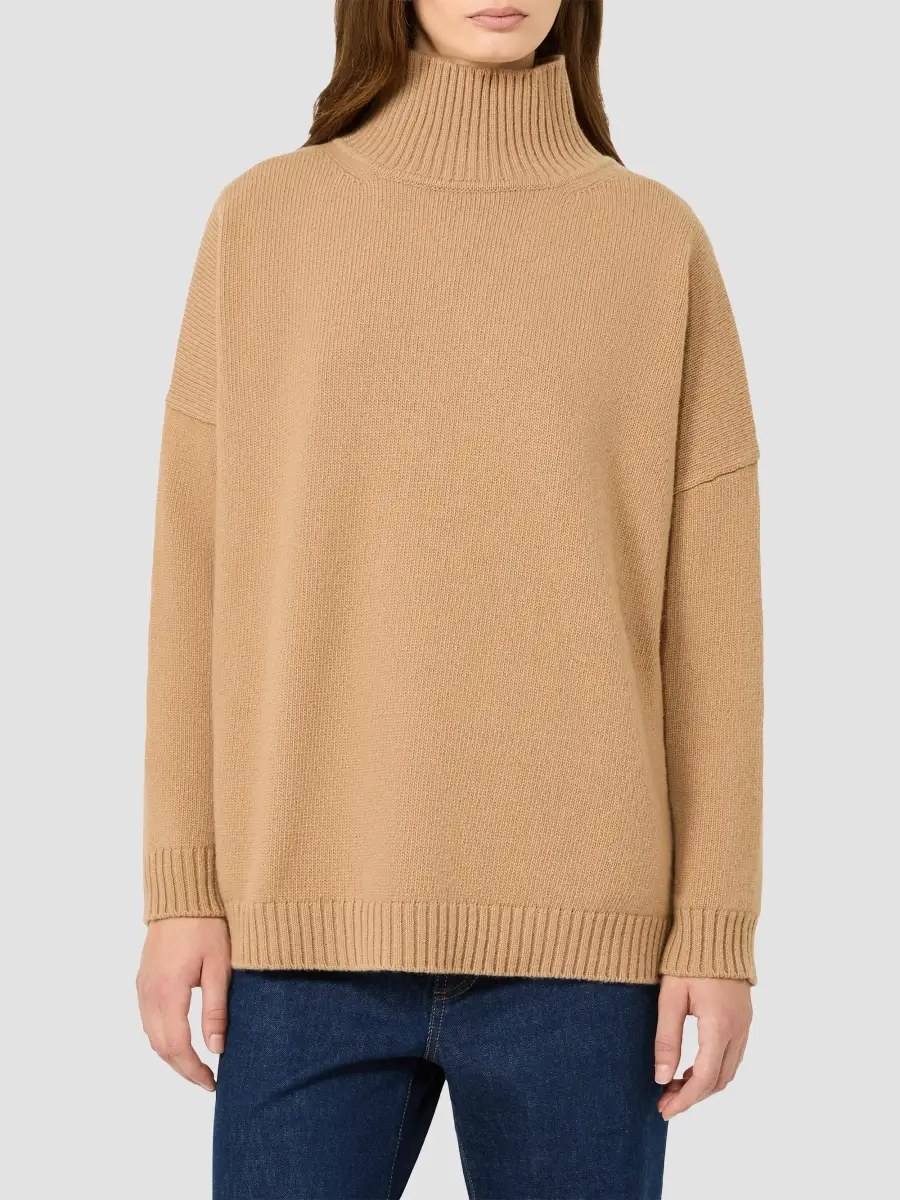 Weekend Max Mara Women's Wool Knit Turtleneck Jumper | Thumbnail 3 Weekend Max Mara Women's Wool Knit Turtleneck Jumper | Thumbnail 3