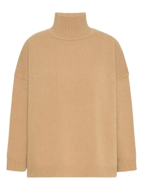 Weekend Max Mara Women's Wool Knit Turtleneck Jumper