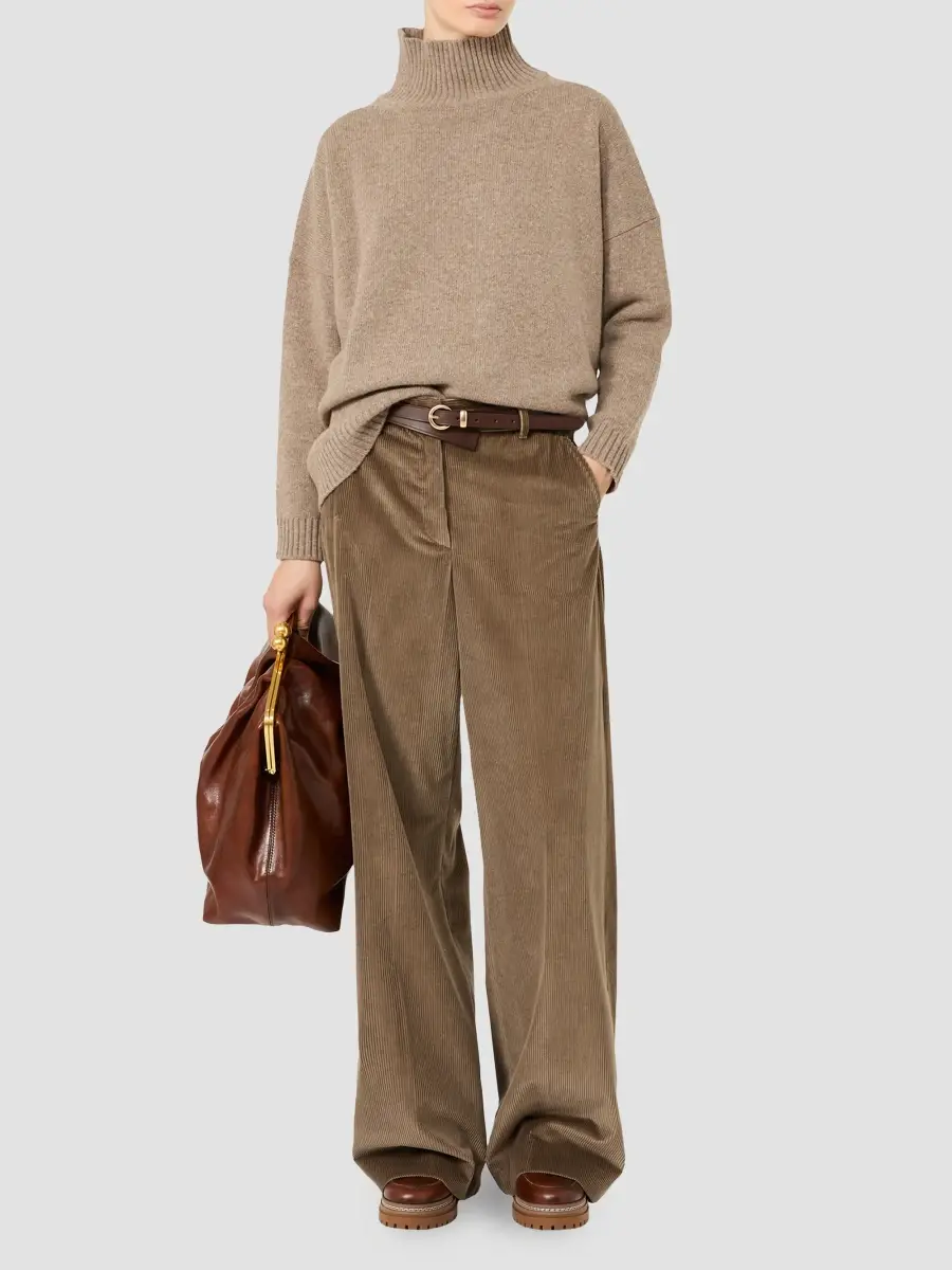 Weekend Max Mara Women's Wool Knit Turtleneck Jumper | Thumbnail 2 Weekend Max Mara Women's Wool Knit Turtleneck Jumper | Thumbnail 2