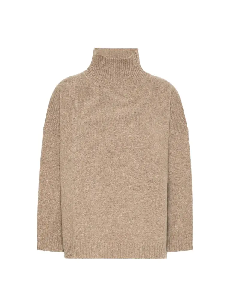 Women's Wool Knit Turtleneck Jumper