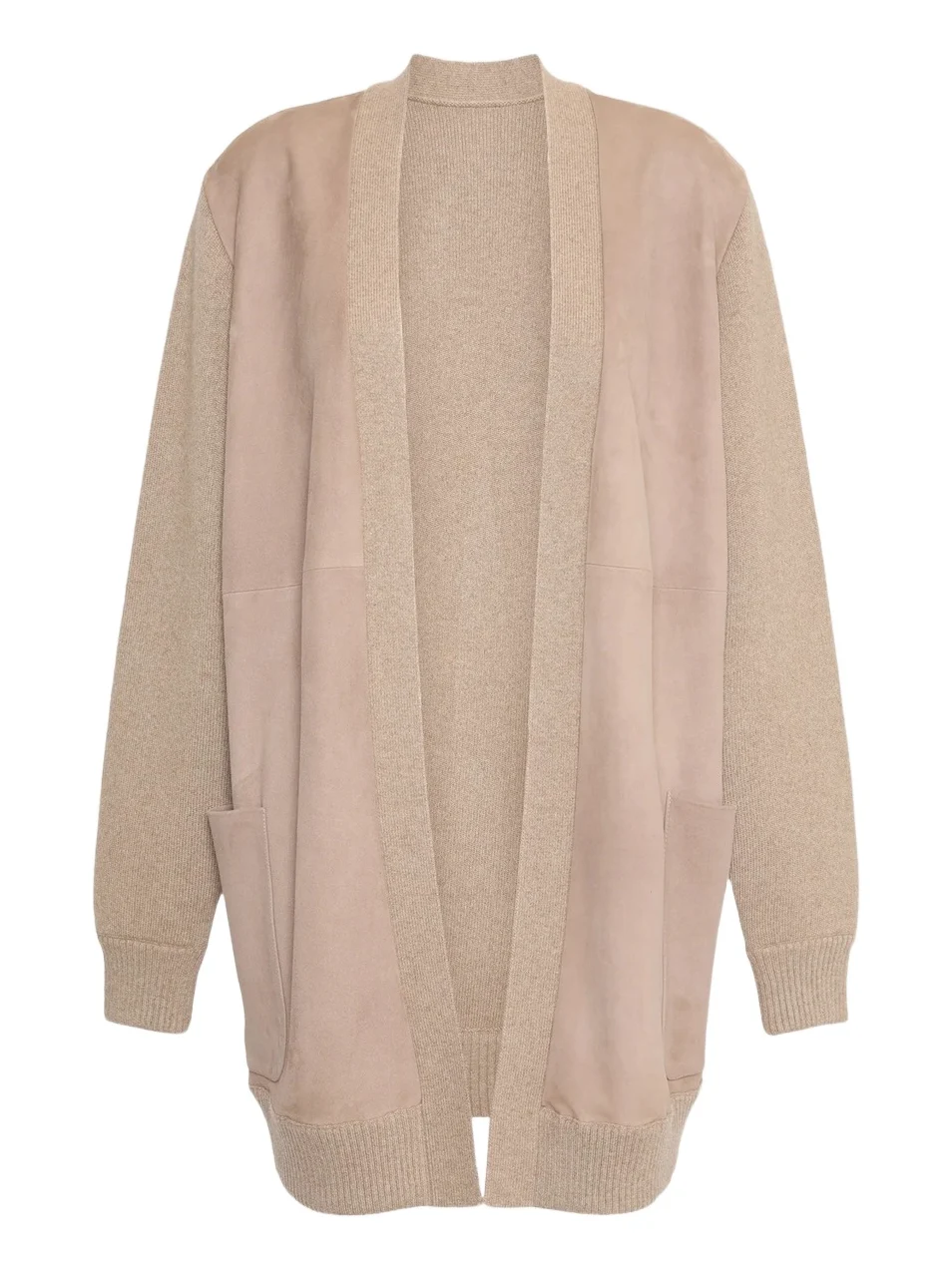 Max Mara Women's Wool and Cashmere Cardigan - Beige