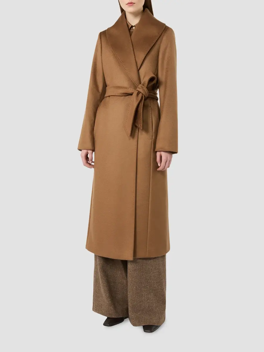 Max Mara Women's Long Cashmere Robe Coat | Thumbnail 2 Max Mara Women's Long Cashmere Robe Coat | Thumbnail 2