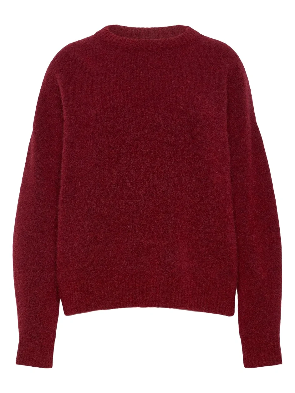 Women's Alpaca and Wool Blend Sweater