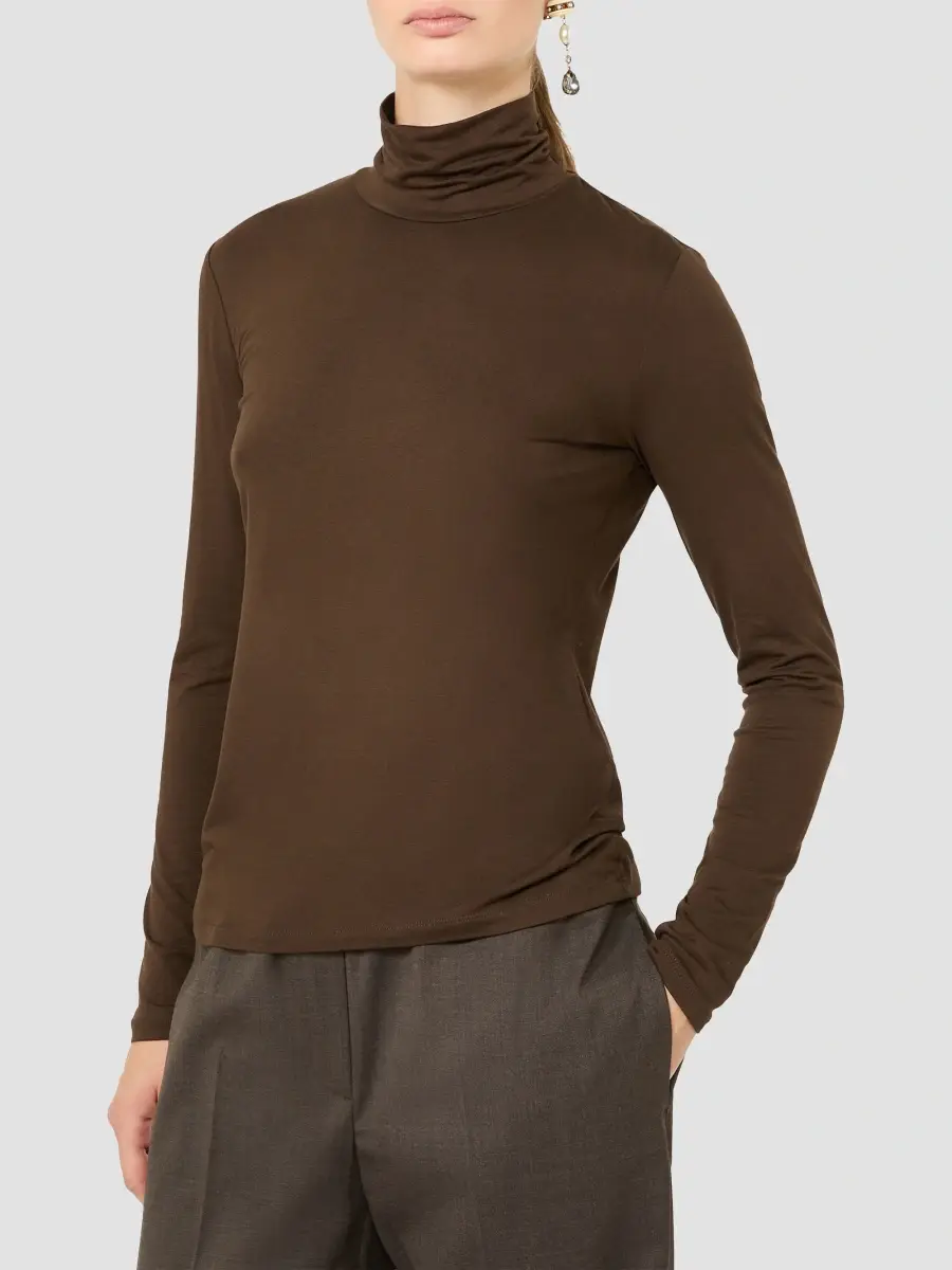 Weekend Max Mara Women's Stretch Viscose Jersey Top | Thumbnail 4 Weekend Max Mara Women's Stretch Viscose Jersey Top | Thumbnail 4