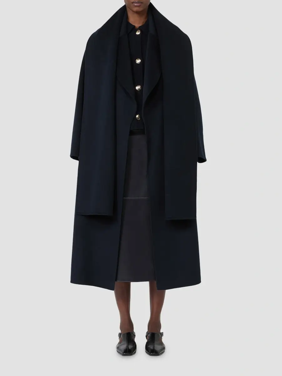 Max Mara Women's Coated Jersey Midi Skirt | Thumbnail 2 Max Mara Women's Coated Jersey Midi Skirt | Thumbnail 2