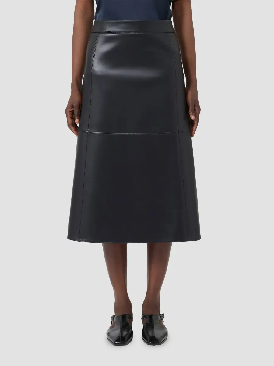 Max Mara Women's Coated Jersey Midi Skirt | Thumbnail 3 Max Mara Women's Coated Jersey Midi Skirt | Thumbnail 3