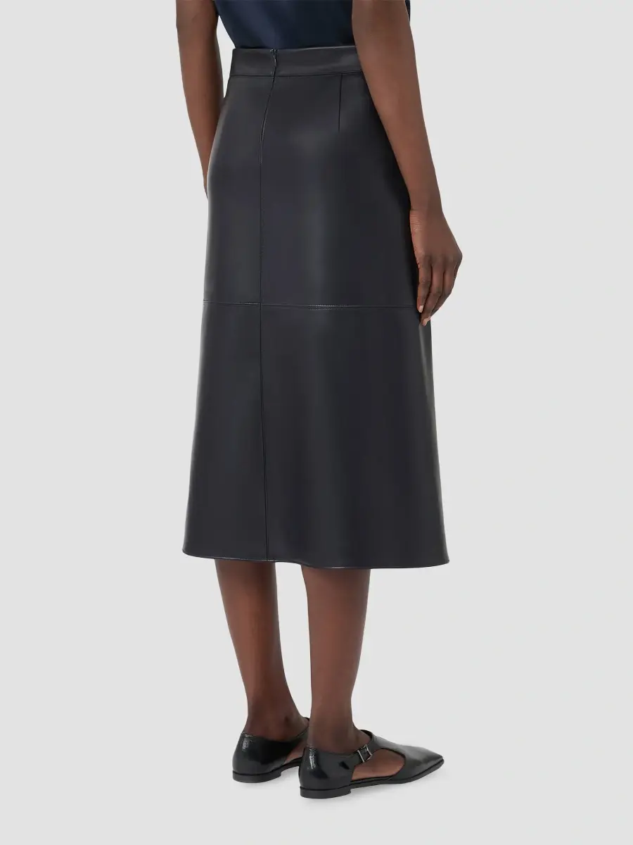 Max Mara Women's Coated Jersey Midi Skirt | Thumbnail 4 Max Mara Women's Coated Jersey Midi Skirt | Thumbnail 4