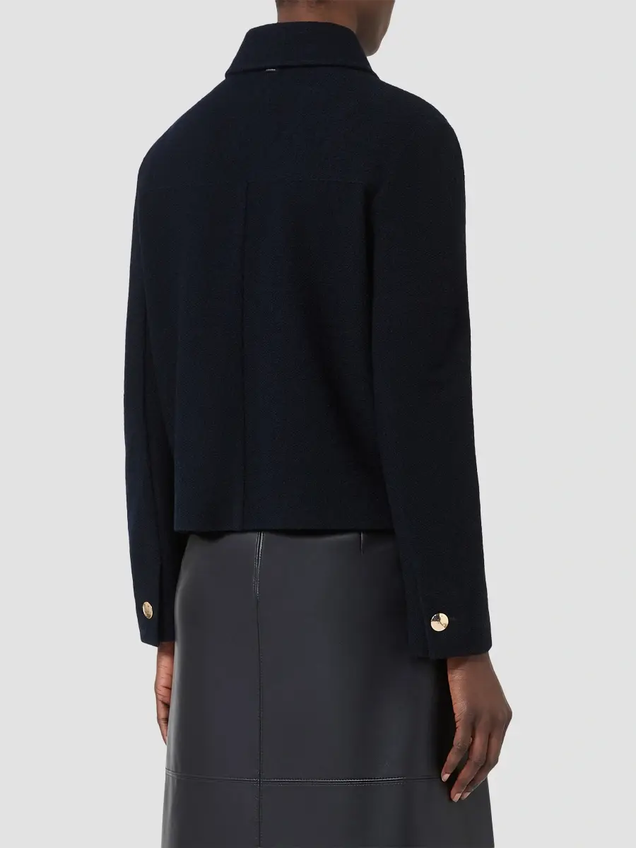 Max Mara Women's Boucle Look Jersey Jacket | Thumbnail 4 Max Mara Women's Boucle Look Jersey Jacket | Thumbnail 4