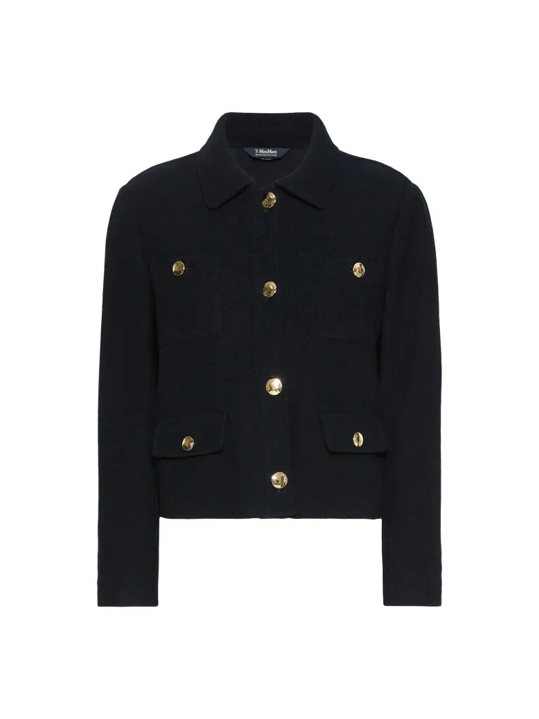 Max Mara Women's Boucle Look Jersey Jacket