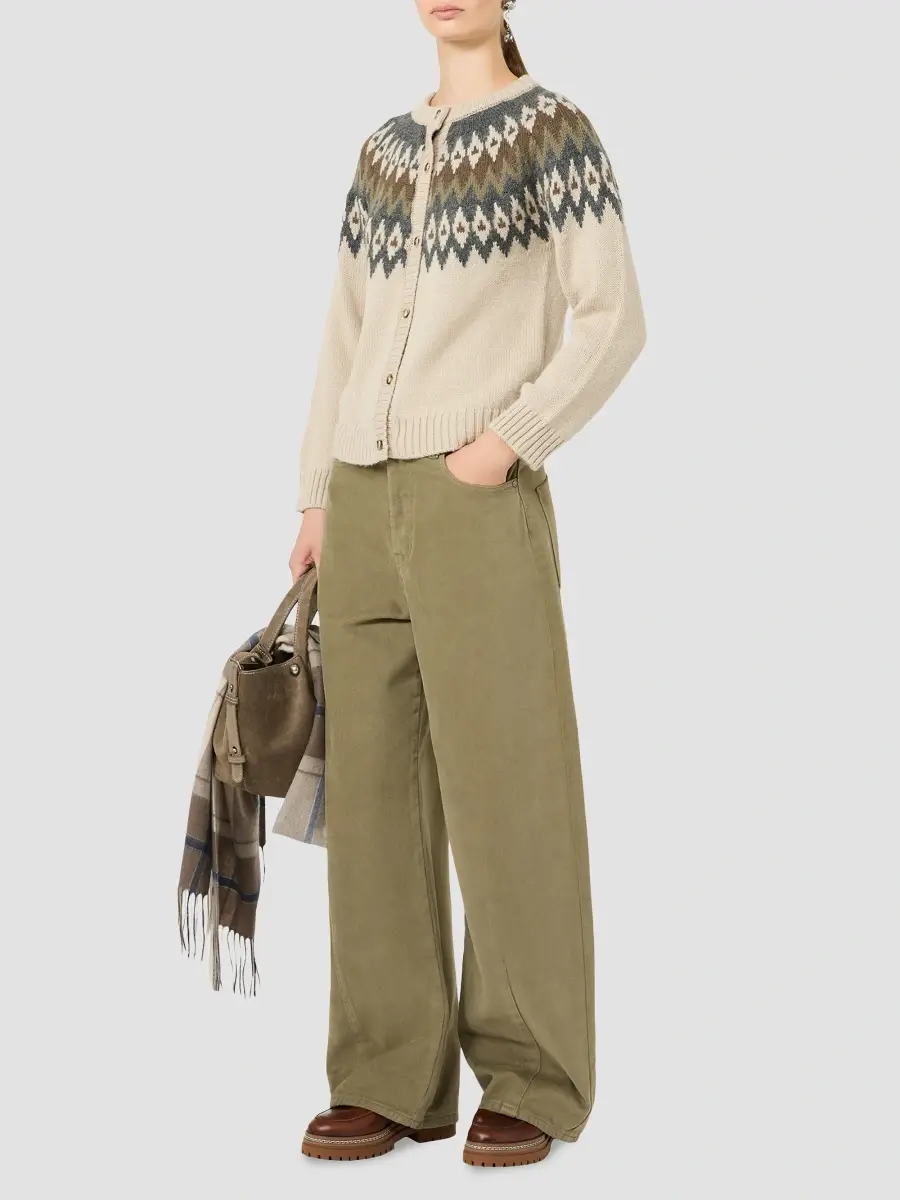 Weekend Max Mara Women's Alpaca and Wool Blend Cardigan | Thumbnail 2 Weekend Max Mara Women's Alpaca and Wool Blend Cardigan | Thumbnail 2