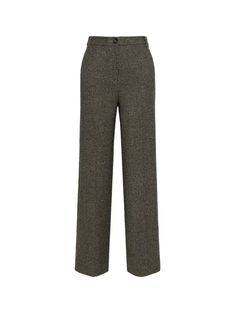 Women's Micro Jacquard Jersey Trousers Women's Micro Jacquard Jersey Trousers
