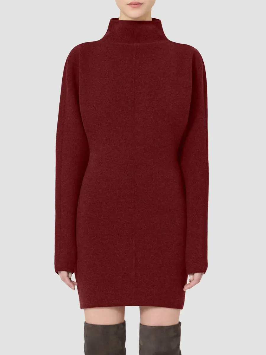 Max Mara Women's Short Wool and Cashmere Yarn Dress | Thumbnail 3 Max Mara Women's Short Wool and Cashmere Yarn Dress | Thumbnail 3