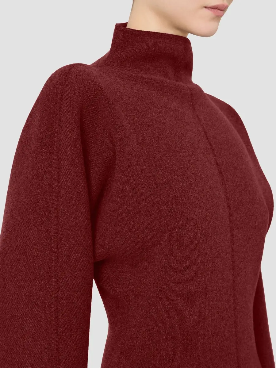Max Mara Women's Short Wool and Cashmere Yarn Dress | Thumbnail 6 Max Mara Women's Short Wool and Cashmere Yarn Dress | Thumbnail 6