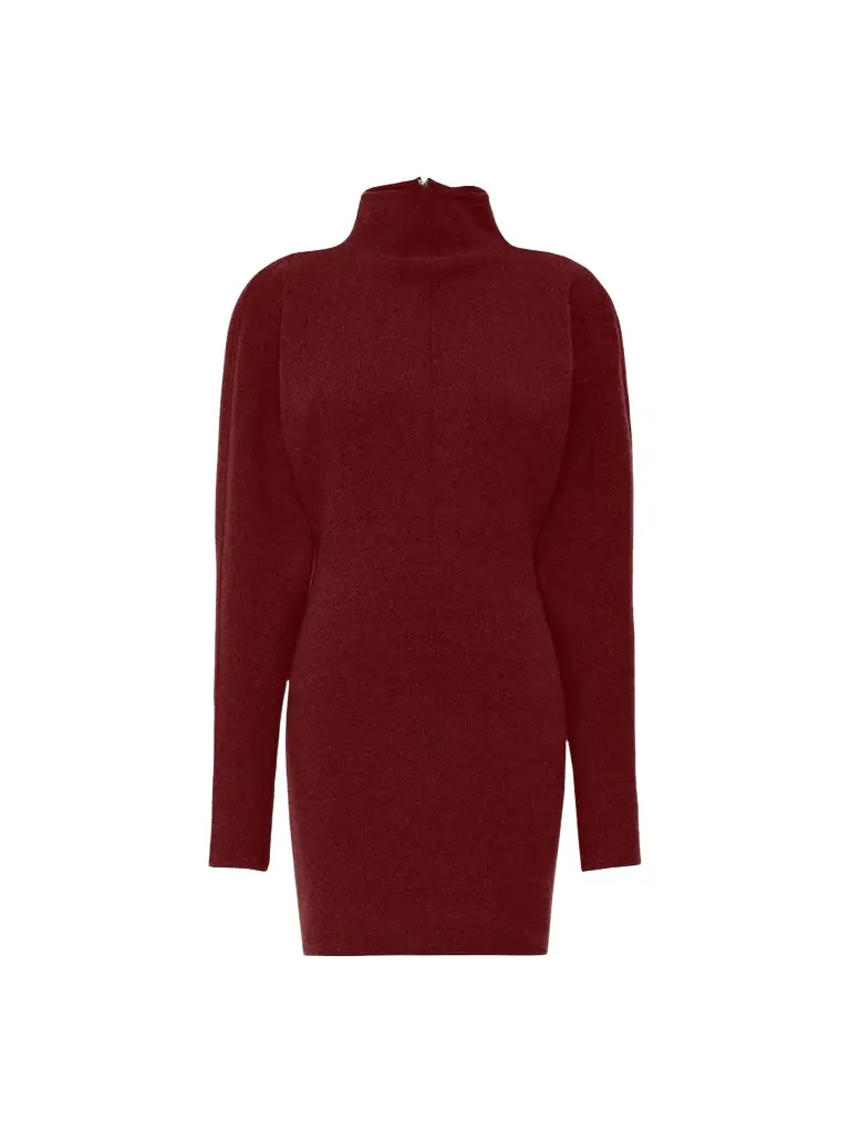 Max Mara Women's Short Wool and Cashmere Yarn Dress