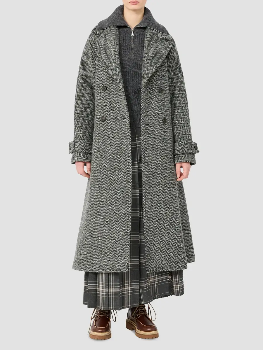 Weekend Max Mara Women's Wool Batavia Pleated Skirt | Thumbnail 2