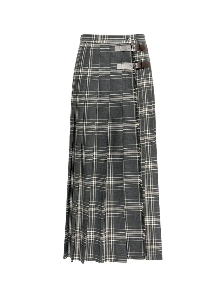 Weekend Max Mara Women's Wool Batavia Pleated Skirt