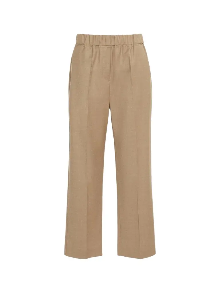 Weekend Max Mara Women's Stretch Wool Flannel Trousers
