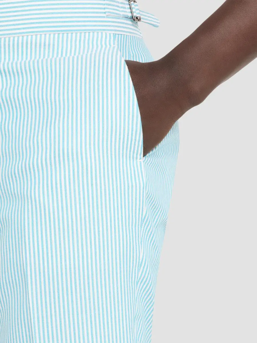 Isaia Men's Seersucker Cotton-Silk Trousers | Thumbnail 5 Isaia Men's Seersucker Cotton-Silk Trousers | Thumbnail 5