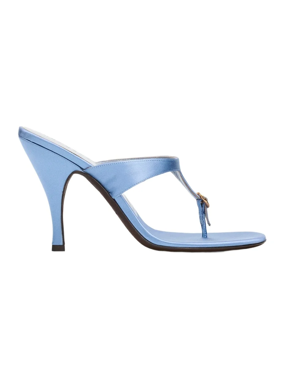 Herbert Levine Women's Kiss and Tell 100MM Satin Sandals