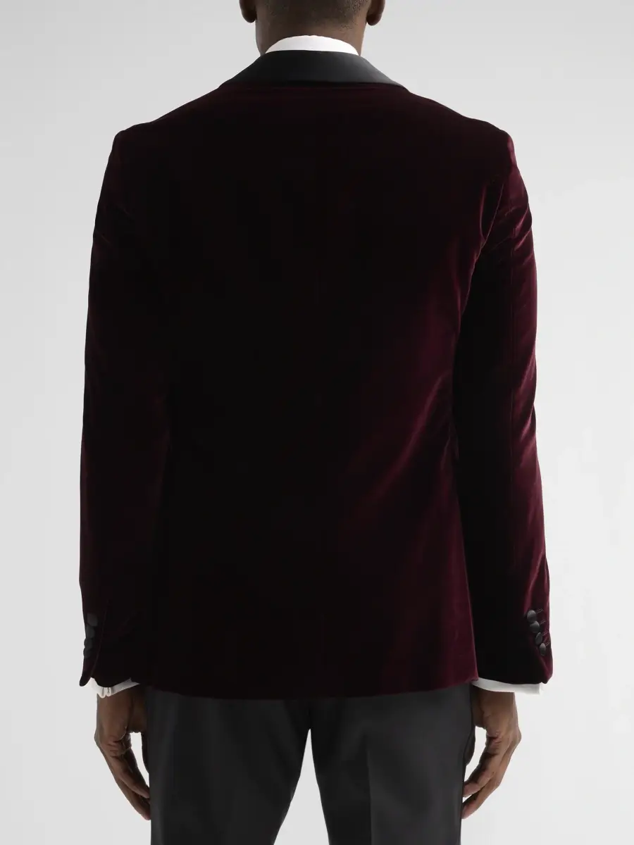 Pal Zileri Men's Velvet Shawl-Collar Dinner Jacket | Thumbnail 3