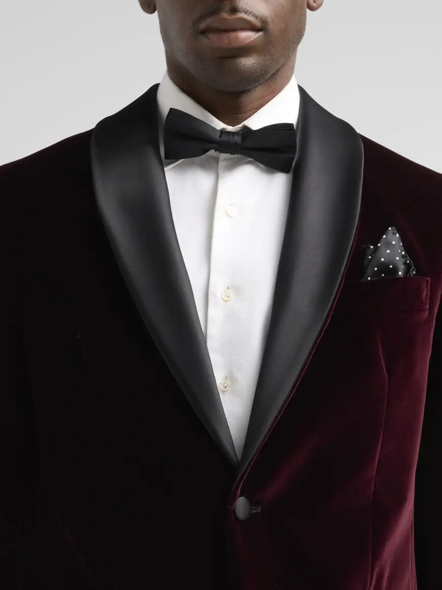 Pal Zileri Men's Velvet Shawl-Collar Dinner Jacket | Thumbnail 5