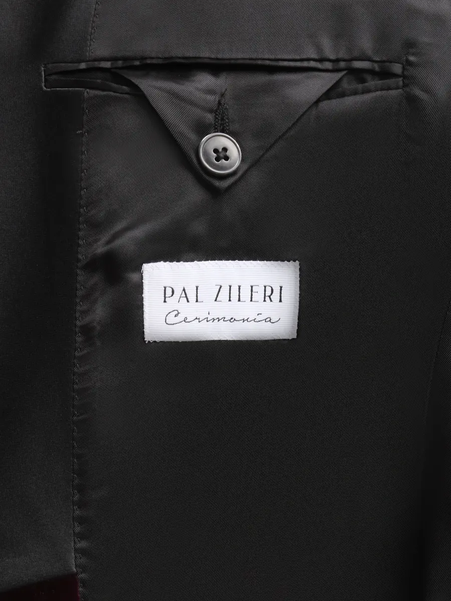 Pal Zileri Men's Velvet Shawl-Collar Dinner Jacket | Thumbnail 6
