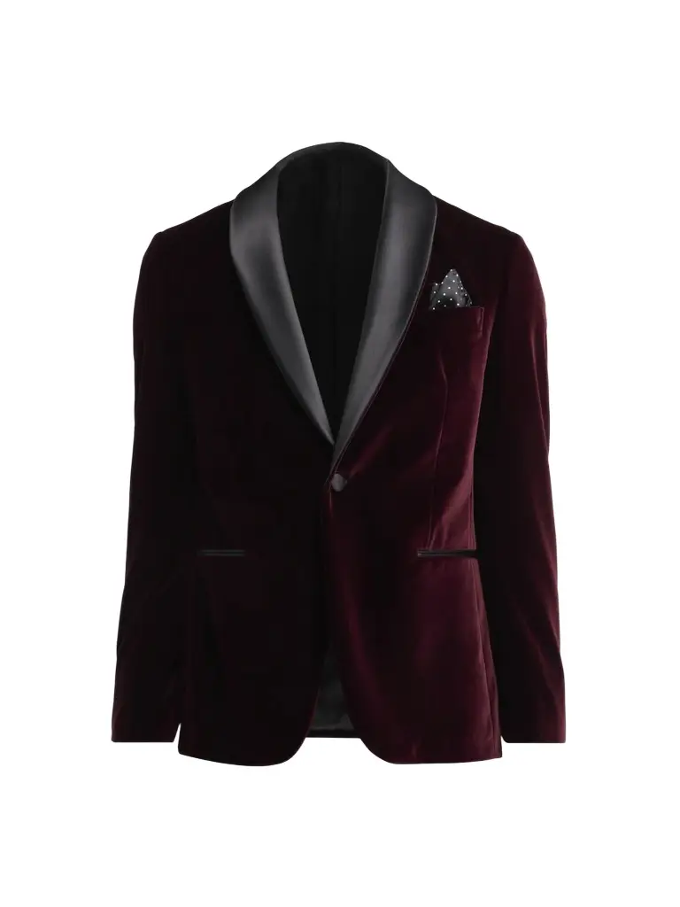 Pal Zileri Men's Velvet Shawl-Collar Dinner Jacket