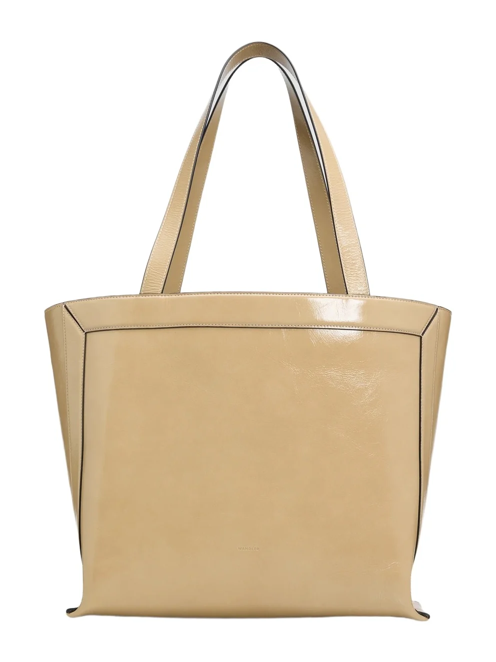 Wandler Women's Ida High-Gloss Leather Tote Bag