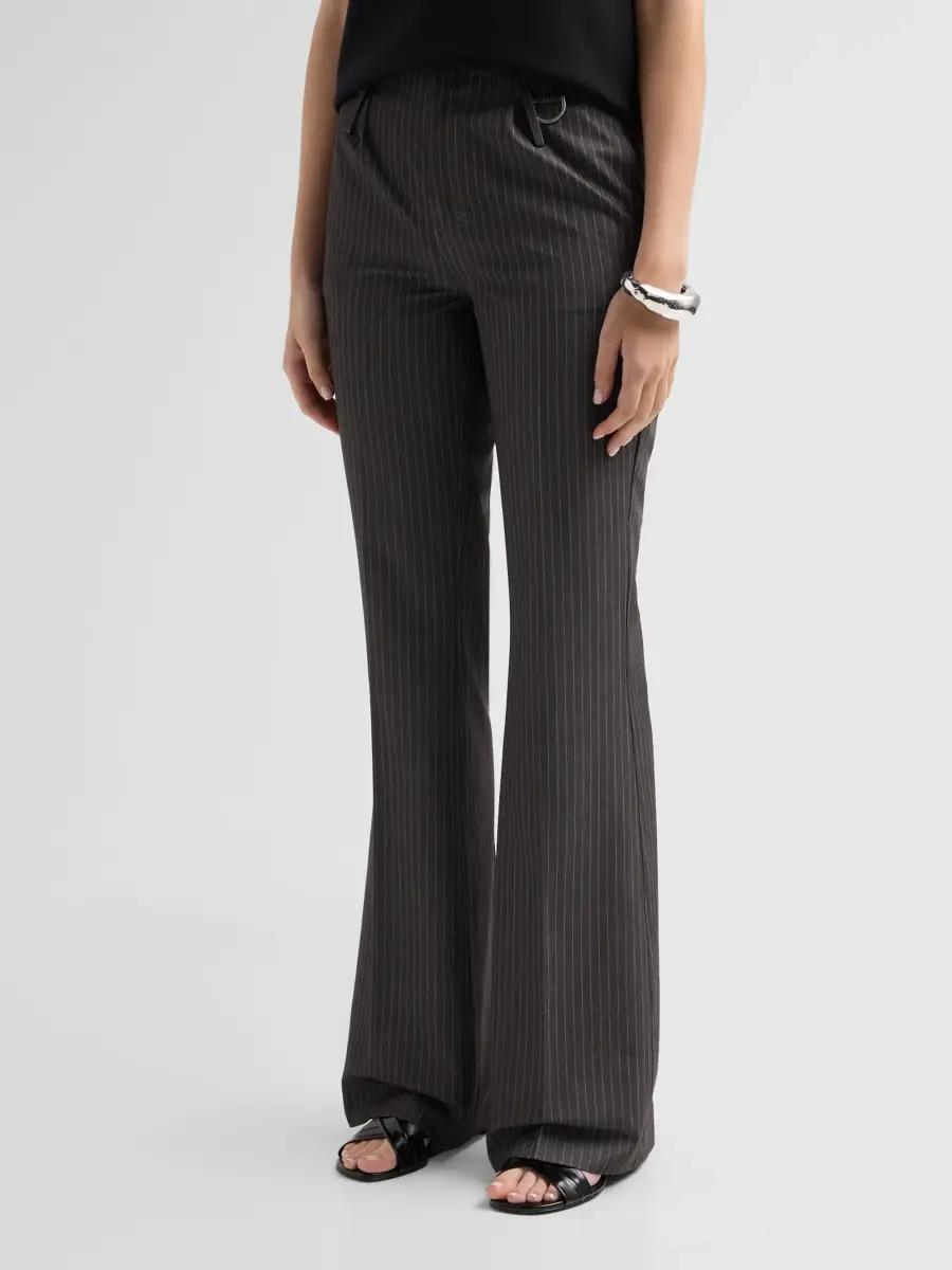 Ksubi Women's Soho Pinstriped Boot-Cut Pants | Thumbnail 4 Ksubi Women's Soho Pinstriped Boot-Cut Pants | Thumbnail 4