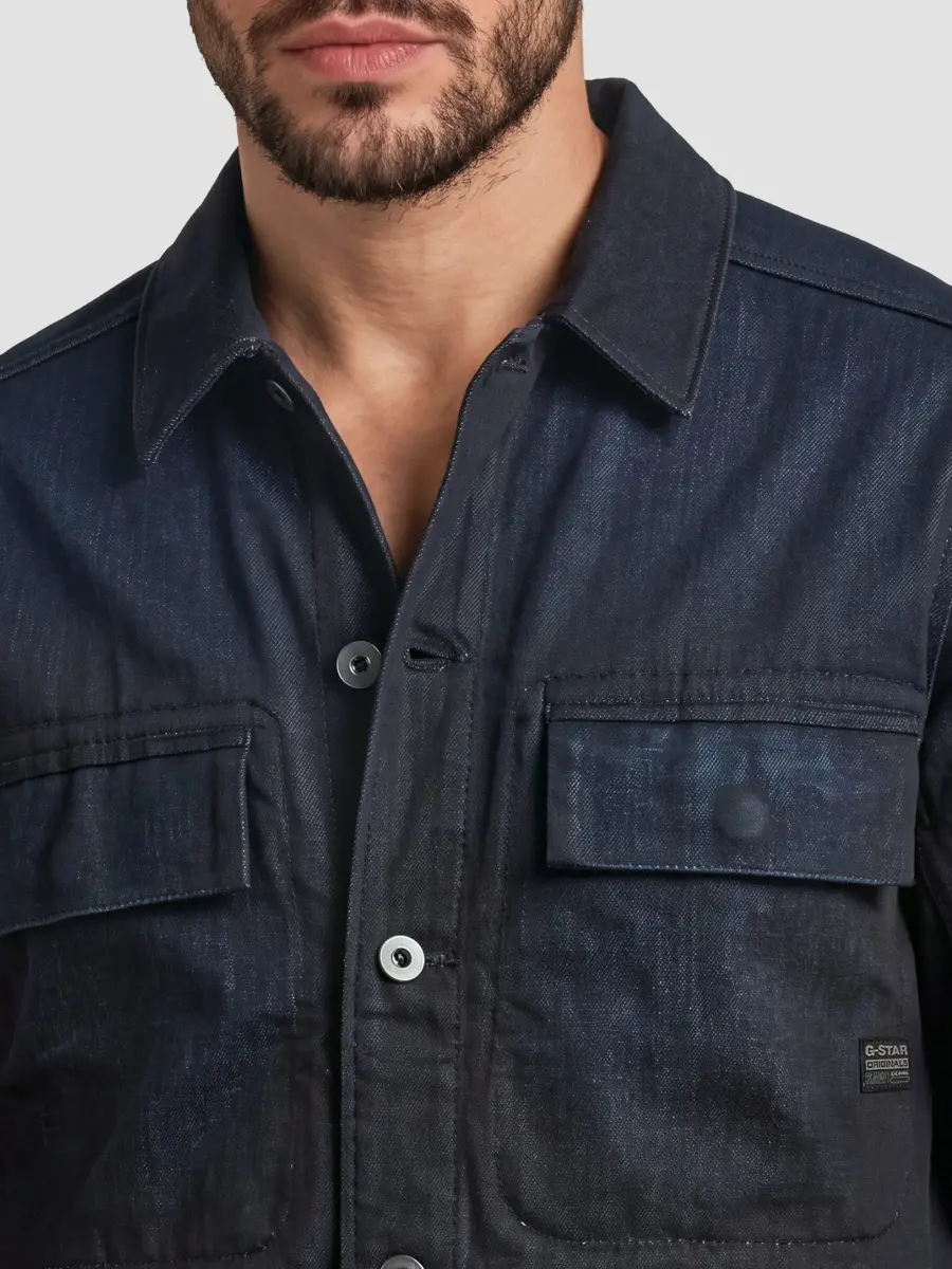 G-Star Men's Denim Twill Overshirt | Thumbnail 5 G-Star Men's Denim Twill Overshirt | Thumbnail 5