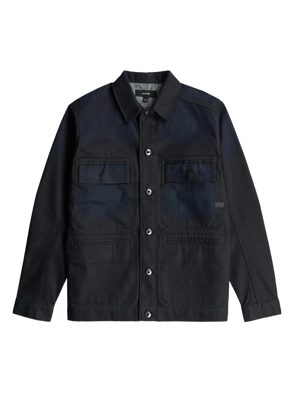 G-Star Men's Denim Twill Overshirt