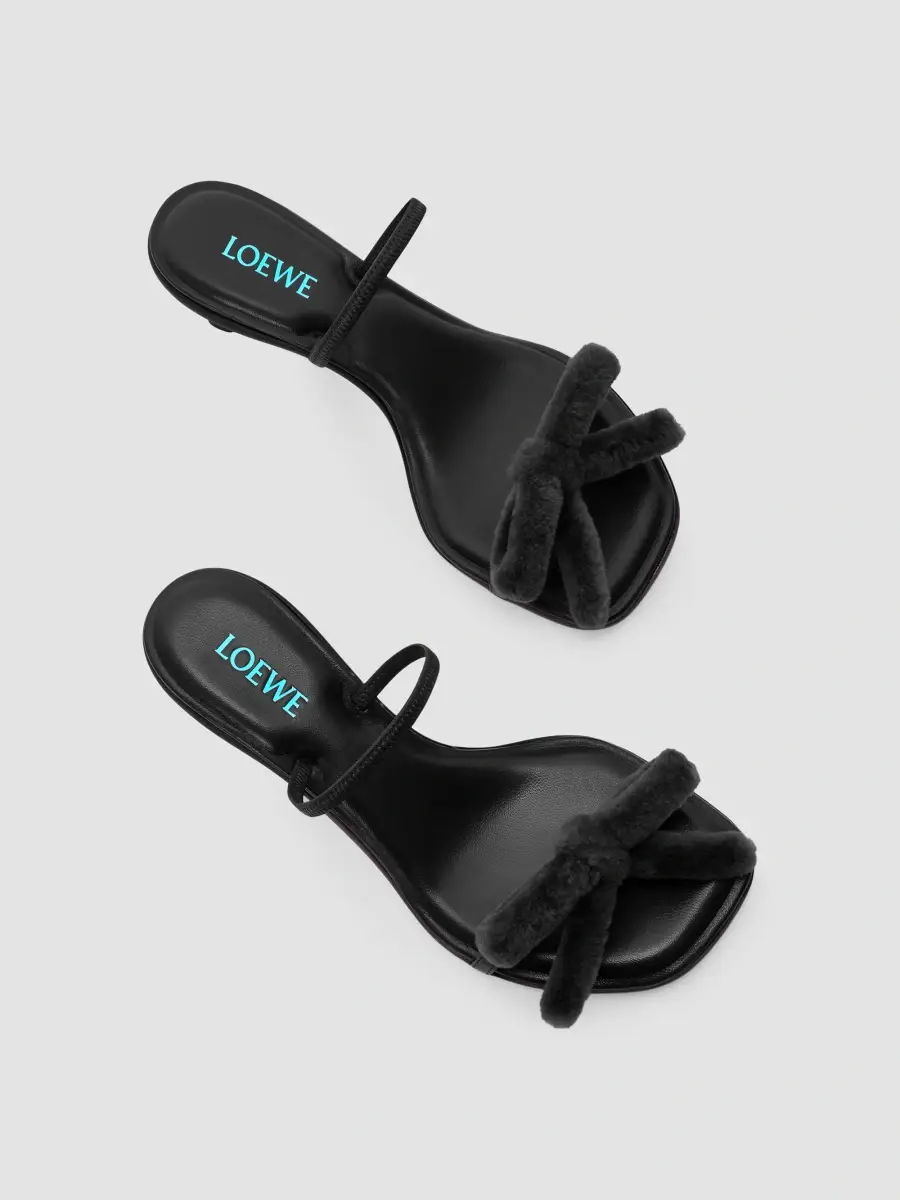 Loewe Women's Mimi 45MM Bow-Detail Leather Sandals | Thumbnail 3 Loewe Women's Mimi 45MM Bow-Detail Leather Sandals | Thumbnail 3