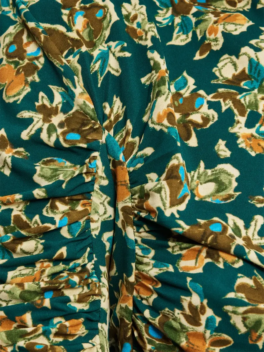 ALÉMAIS Women's Clem Ruched Floral Top | Thumbnail 5 ALÉMAIS Women's Clem Ruched Floral Top | Thumbnail 5
