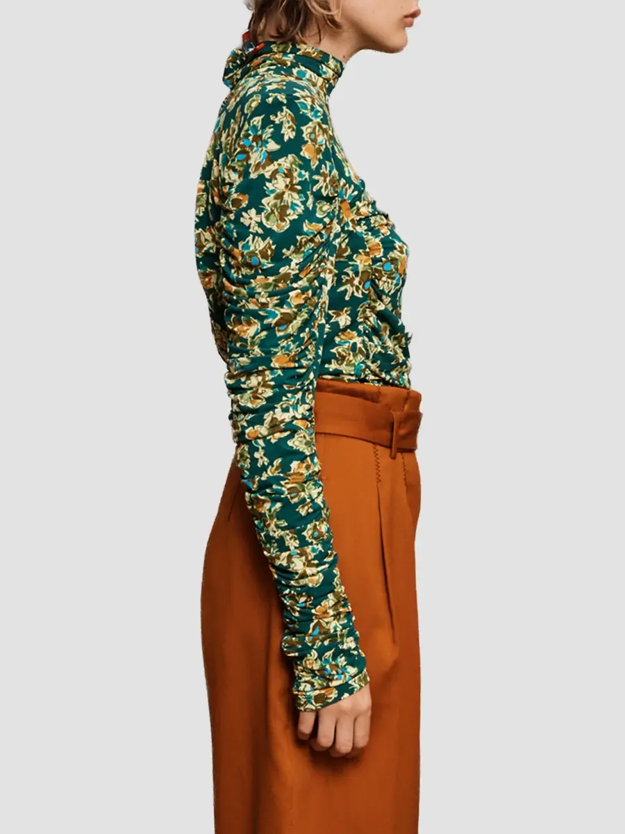 ALÉMAIS Women's Clem Ruched Floral Top | Thumbnail 6 ALÉMAIS Women's Clem Ruched Floral Top | Thumbnail 6