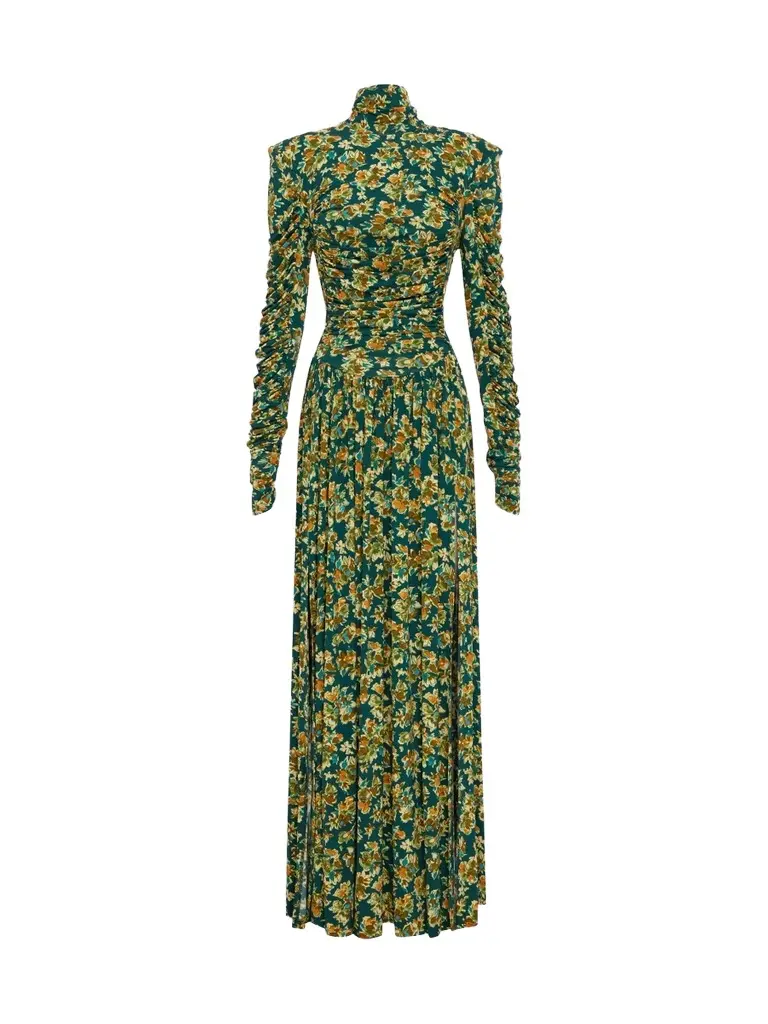 Women's Clem Floral Ruched Maxi Dress Women's Clem Floral Ruched Maxi Dress