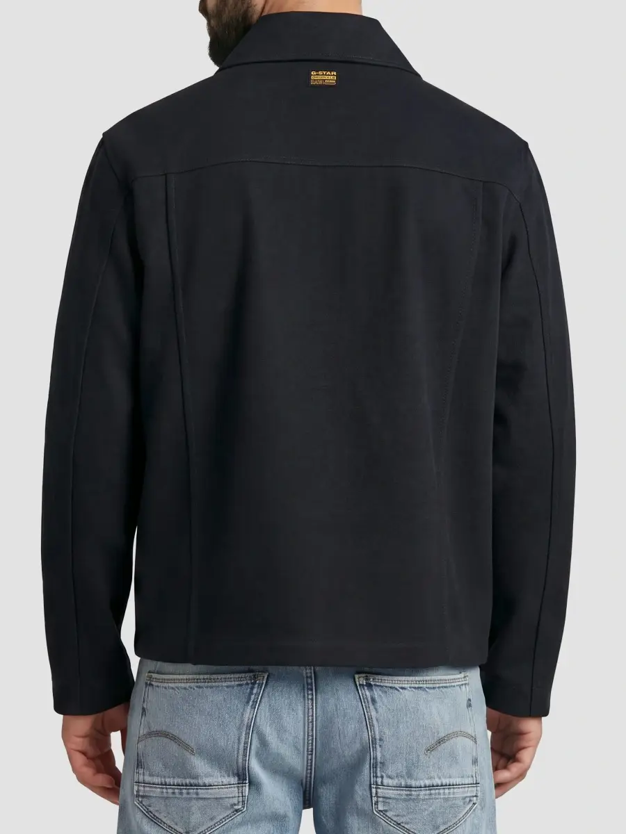 G-Star Men's Twill Flannel Chore Jacket | Thumbnail 3
