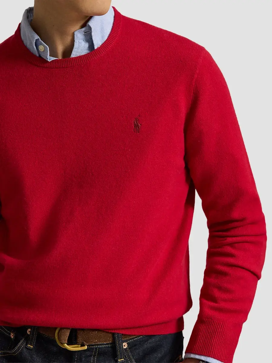 Polo Ralph Lauren Men's Wool Crewneck Sweater | Thumbnail 5 Polo Ralph Lauren Men's Wool Crewneck Sweater | Thumbnail 5