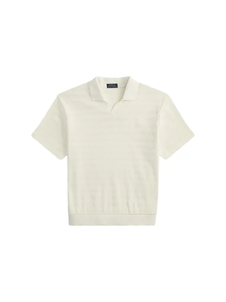 Polo Ralph Lauren Men's Pointelle-Ribbed Polo Shirt