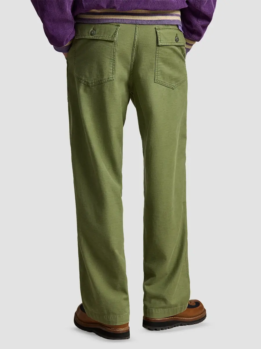 Polo Ralph Lauren Men's Relaxed-Fit Reverse-Sateen Utility Pants | Thumbnail 3 Polo Ralph Lauren Men's Relaxed-Fit Reverse-Sateen Utility Pants | Thumbnail 3