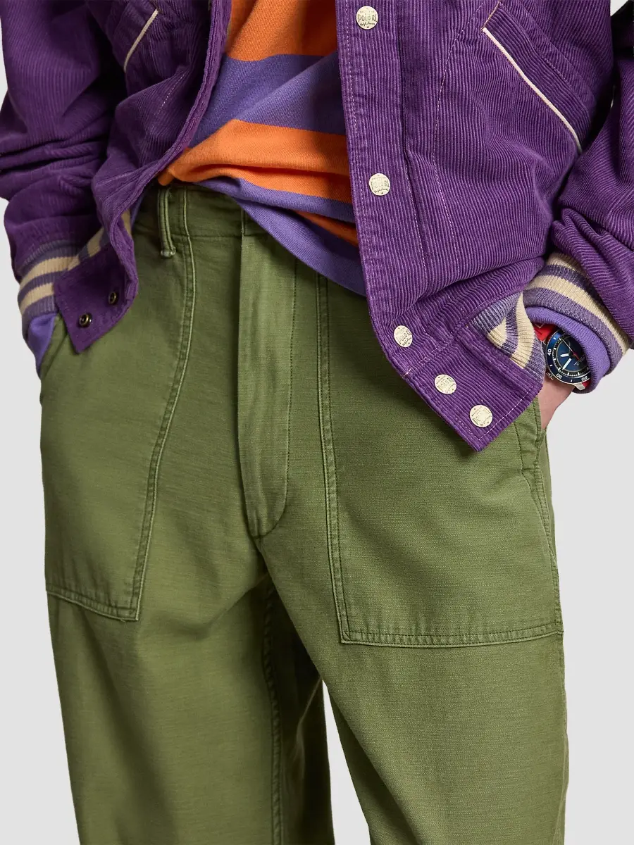 Polo Ralph Lauren Men's Relaxed-Fit Reverse-Sateen Utility Pants | Thumbnail 5 Polo Ralph Lauren Men's Relaxed-Fit Reverse-Sateen Utility Pants | Thumbnail 5