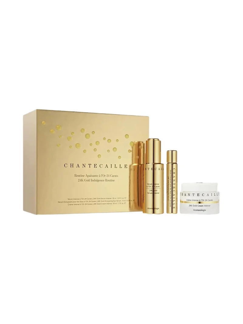 CHANTECAILLE 24K Gold 3-Piece Indulgence Routine