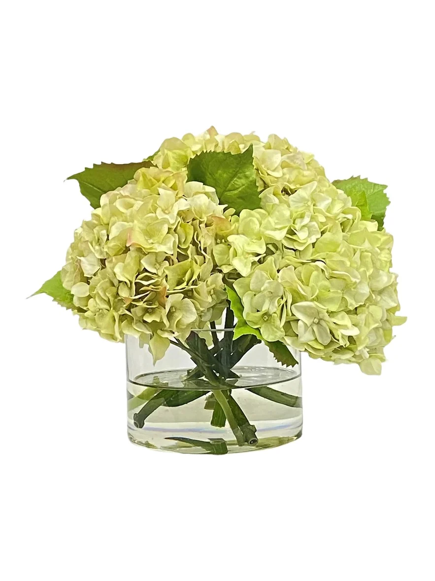 Winward Home Newnewss Artificial Hydrangea Floral Arrangement