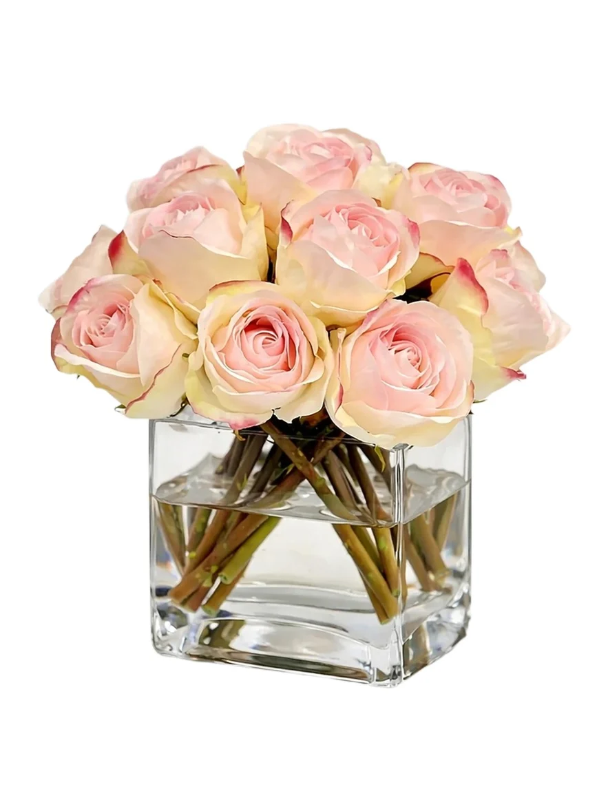 Winward Home Newness Artificial Rose Flower Arrangement
